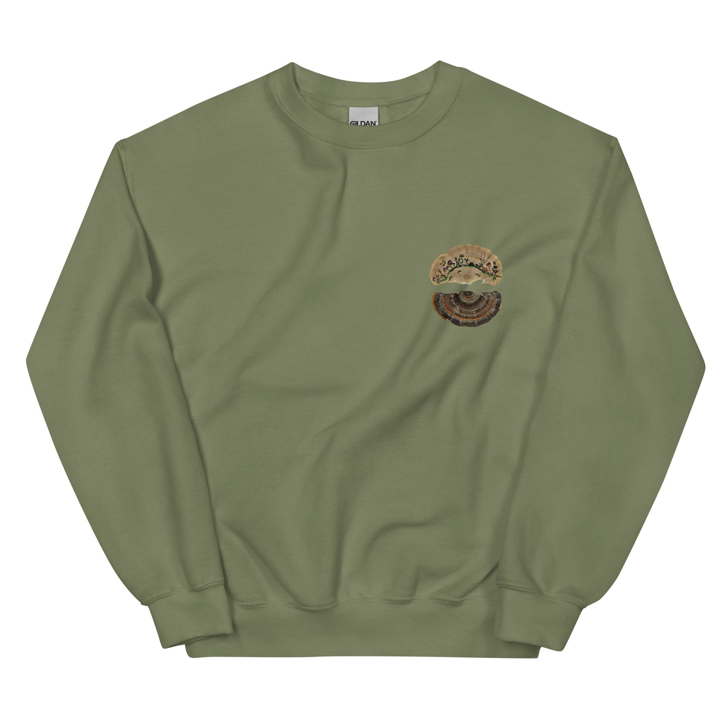 Turkey Tails Mushroom (Haloʻo) Crewneck