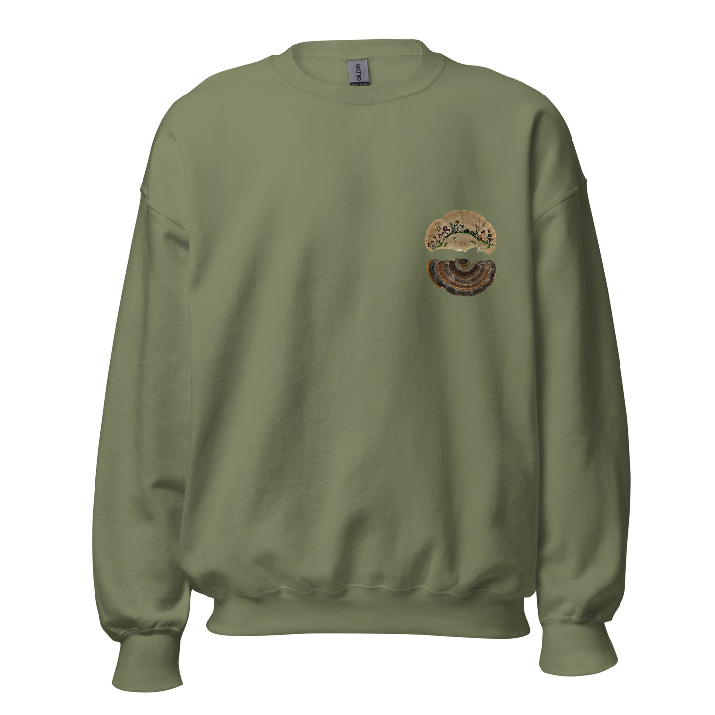 Turkey Tails Mushroom (Haloʻo) Crewneck