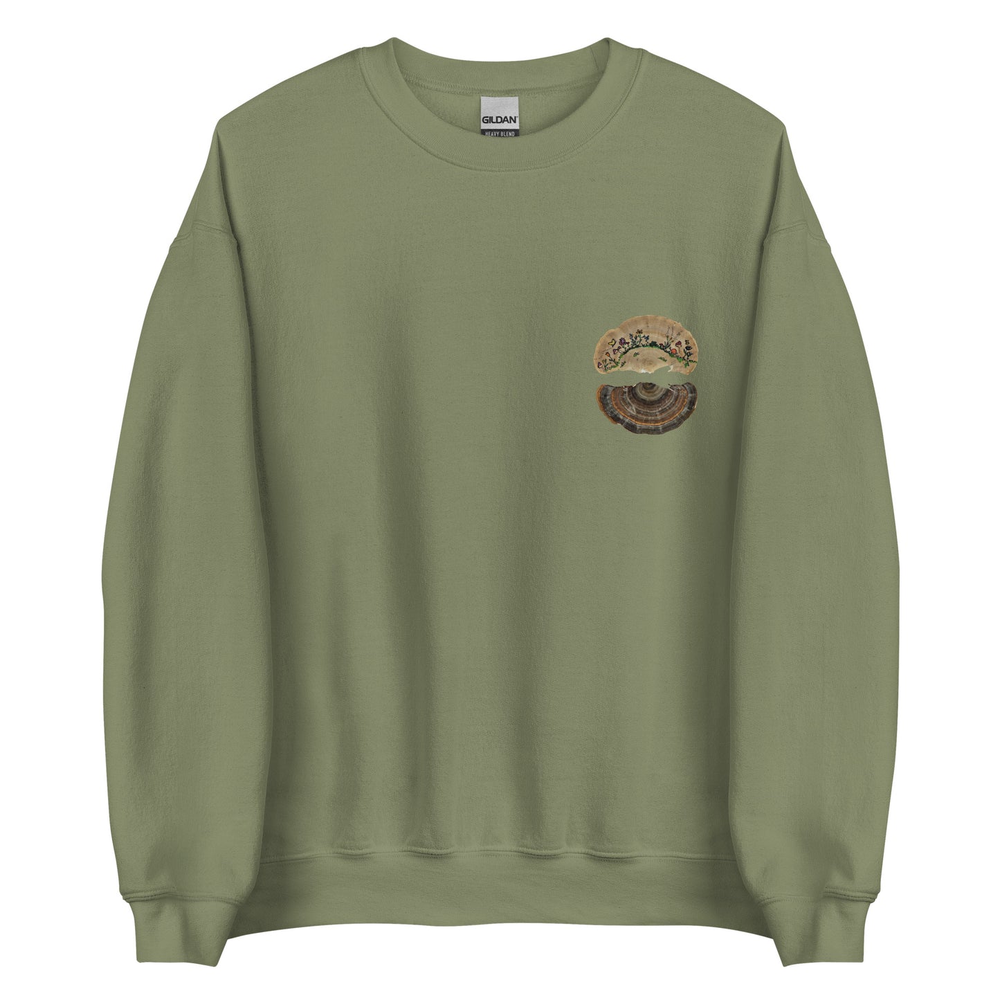 Turkey Tails Mushroom (Haloʻo) Crewneck